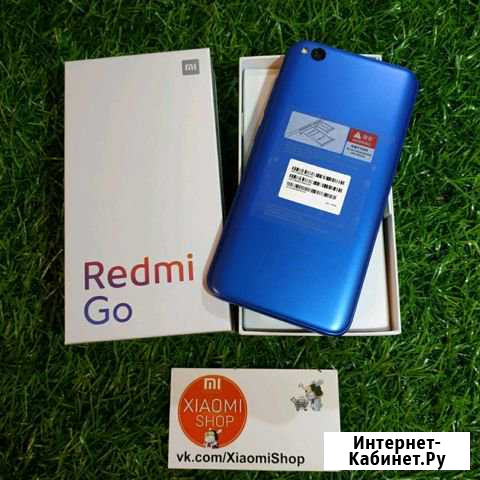 Новые Xiaomi Redmi Go 1Gb/16Gb Blue Архангельск - изображение 1