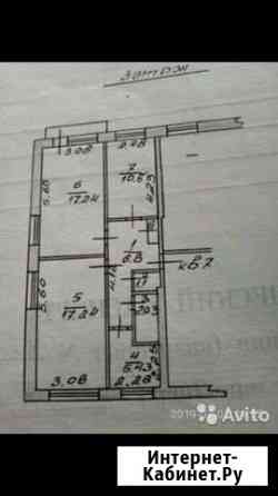 3-к квартира, 61 кв.м., 3/5 эт. Елец