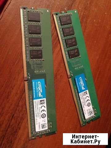 Оперативная память DDR 4 Crucial 8Gb Калуга - изображение 1