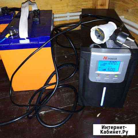 Аккумулятор delta HR 12-100 3 шт и ипб N-power Королев