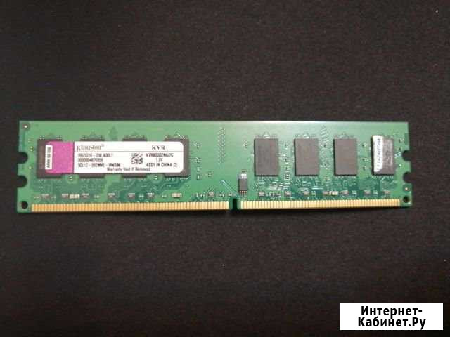 Оперативная память Kingston ddr2 на 2гб для пк Новопавловка - изображение 1