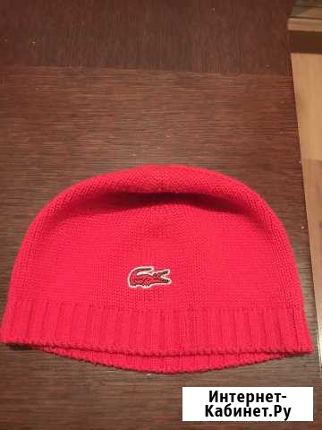 Шапка lacoste, оригинал Пермь - изображение 1