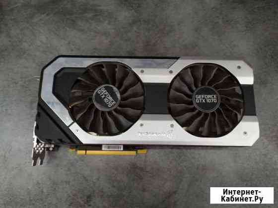 Palit GeForce GTX 1070 jetstream на гарантии Саратов