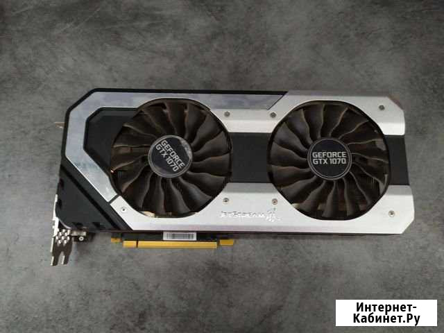 Palit GeForce GTX 1070 jetstream на гарантии Саратов - изображение 1
