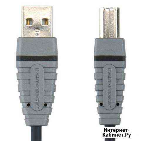 Кабель USB A-B Bandridge 2 метровый Гусь-Хрустальный