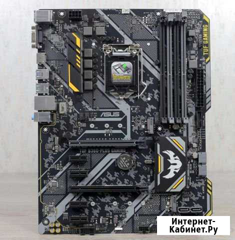 Материнская плата asus TUF B360-plus gaming + 8 гб Чита - изображение 1