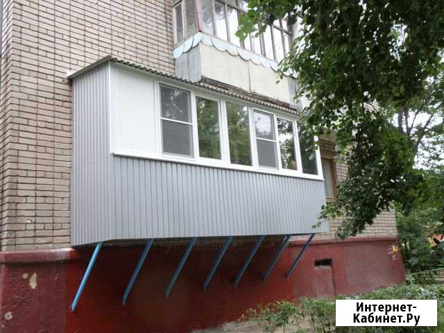 Балконы любой сложности (Алюминий пвх ) Липецк - изображение 1