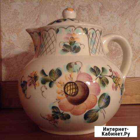 Кувшин, конфетница, тарелка Семикаракорская керами Нижний Новгород