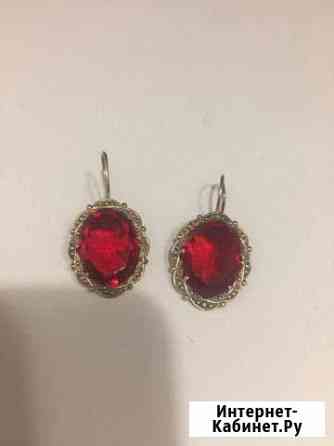 Серьги серебро 875 пробы Екатеринбург