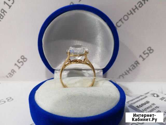 Золотое кольцо 17,5 размер Екатеринбург - изображение 1