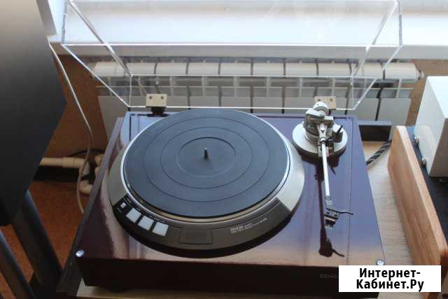Виниловый проигрыватель denon DP-60M Краснодар - изображение 1