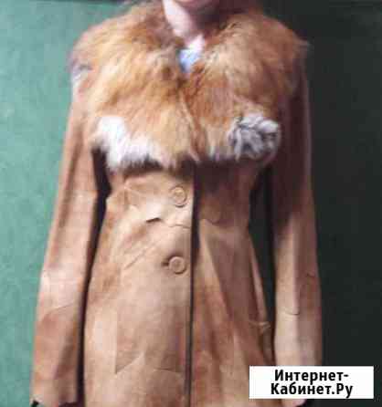 Куртка кожаная с лисой Иркутск