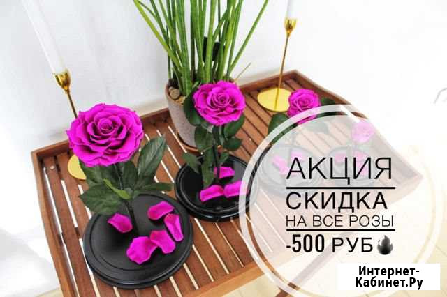 Роза в колбе от производителя Екатеринбург - изображение 1
