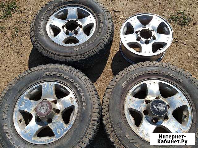 Комплект японского литья Isuzu на 15 (6*139) Чита - изображение 1