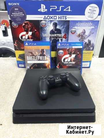 Игровая приставка Сони 4 слим 500Гб (Р) Киров - изображение 1