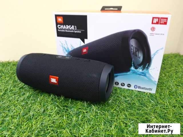 Портативная акустика JBL Charge*3(cов24б) Медведево - изображение 1