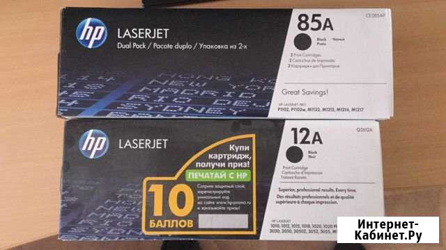 Картриджи hp 12A, 85A Выездное - изображение 1