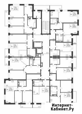 1-к квартира, 29.8 кв.м., 11/16 эт. Брянск - изображение 1