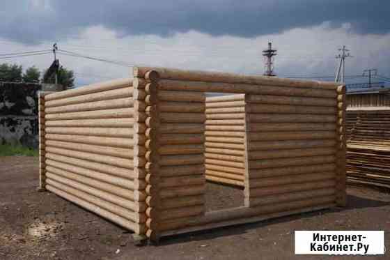 Сруб оцилиндрованный 3x4 Кемерово