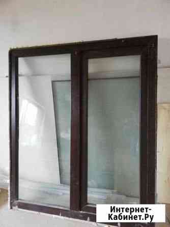 Пластиковое окно б/у с ламинацией Краснодар