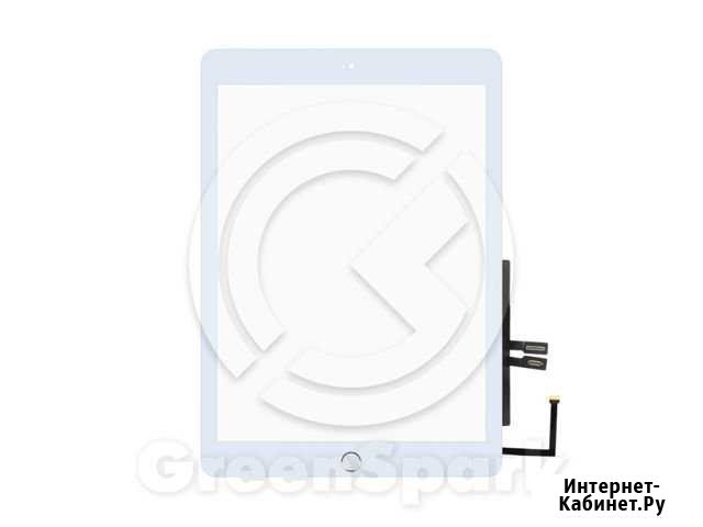 Тачскрин для iPad 6 2018 + серебряная кнопка home Санкт-Петербург - изображение 1