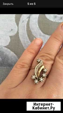 Бриллиантовое кольцо 585* Махачкала - изображение 1