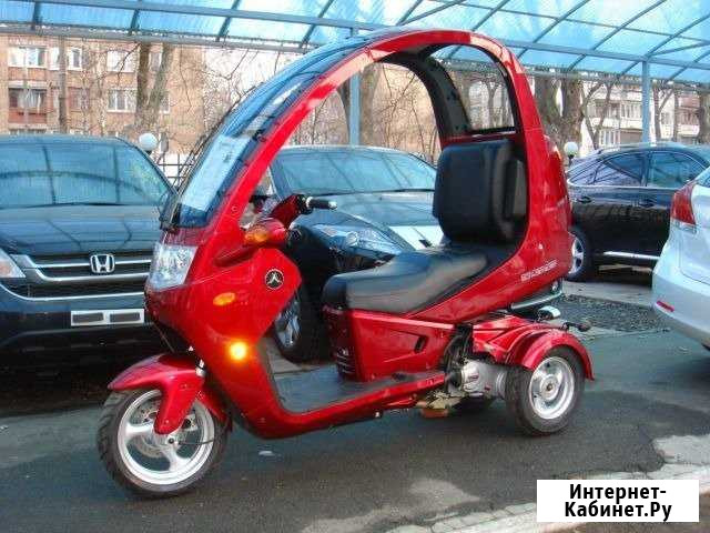 Скутер с крышей - аналог Honda Gyro Canopy Ступино - изображение 1