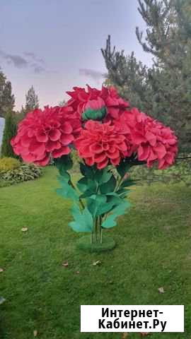 Композиция ростовых цветов (пион) Москва - изображение 1