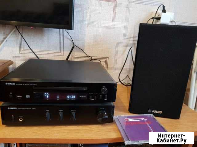 Музыкальный центр yamaha piano kraft MCR670 чёрный Уфа - изображение 1
