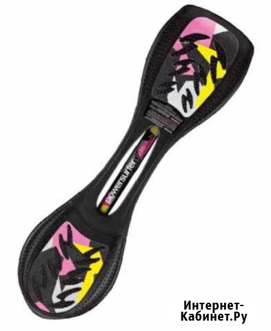 Двухколесный скейт Powersurfer RT169 black Краснодар - изображение 1