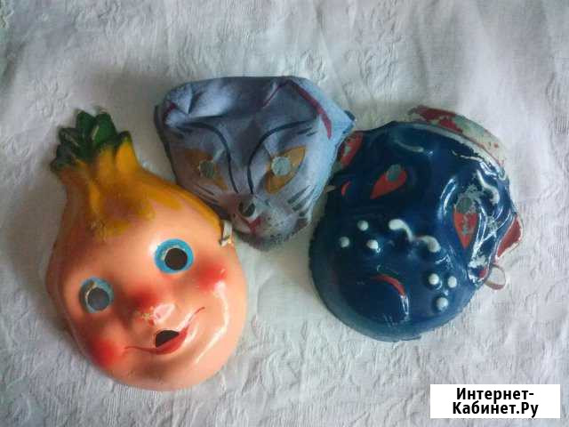 Маски новогодние, карнавальные. Производство СССР Барнаул - изображение 1