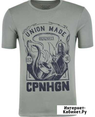 Футболка Jack and Jones р M новая болотная Union Москва - изображение 1