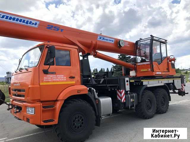 Автокран 25 тонн Клинцы 33 метра Кс-55713-5К-4В Махачкала - изображение 1