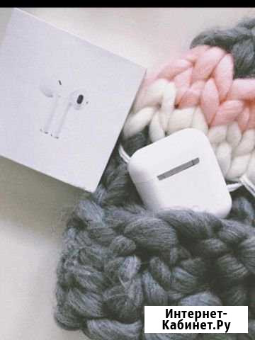 Новые Наушники Apple AirPods w/Charging Case Обнинск - изображение 1