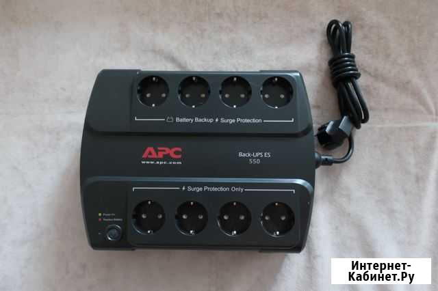 Ибп APC Back-UPS ES BE550-RS без Аккумулятора Москва - изображение 1