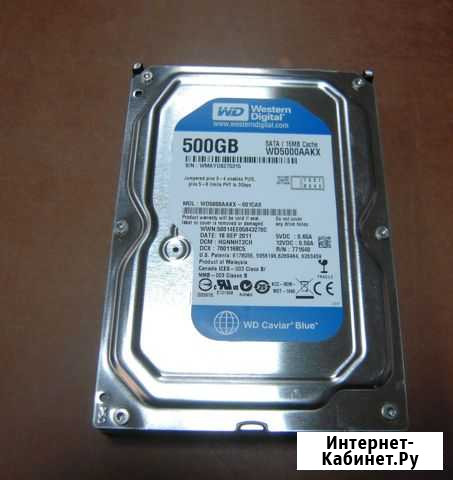 Жёсткий диск WD 500GB Владимир - изображение 1