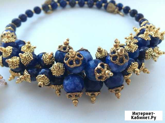 Колье из лазурита Каменск-Уральский - изображение 1