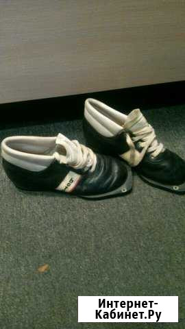 Лыжные ботинки 36р-р. Крепления NN-75 Мурманск - изображение 1