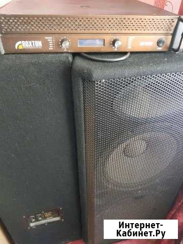 Усилитель roxton rx1500 и 2 wharfedale evp-x215 Майкоп - изображение 1