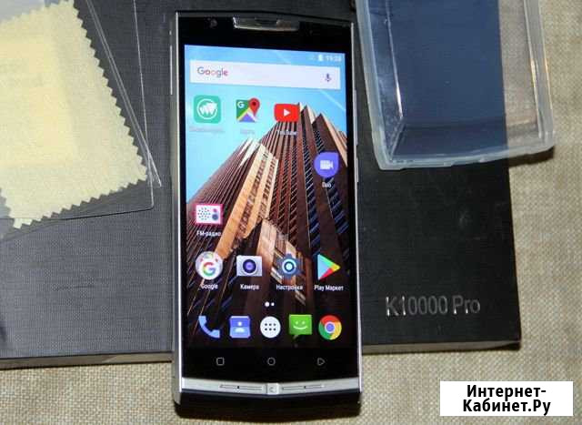 Oukitel K10000 Pro 4G 32гб озу3гб,батарея 10000 мА Санкт-Петербург - изображение 1