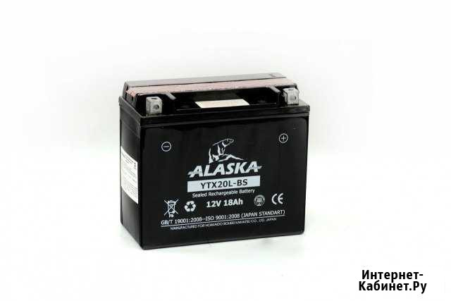 Аккумулятор alaska YTX20L-BS 12V 18ач Красноярск - изображение 1