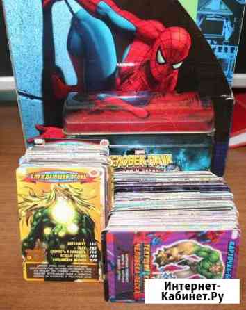 Карточки marvel Человек-паук Волгоград