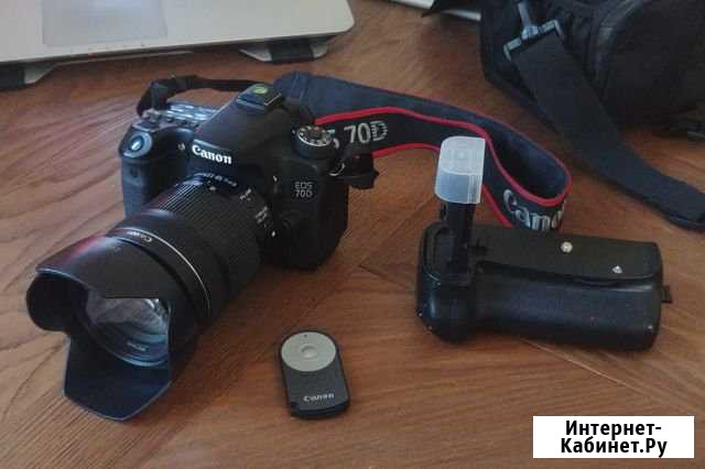 Canon 70D Kit EF-S 18-135mm Туапсе - изображение 1