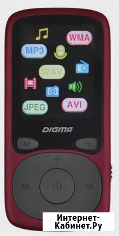 MP3 плеер Digma B3 8Gb, Redновый Севастополь - изображение 1