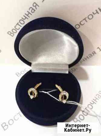 Золотые серьги 3.88гр Екатеринбург