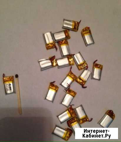 Аккумулятор литий-ионный 3.7в 100mAh Волгоград - изображение 1