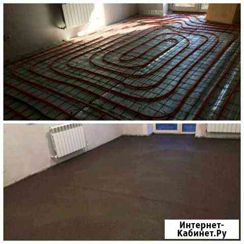 Полусухая стяжка пола Белгород