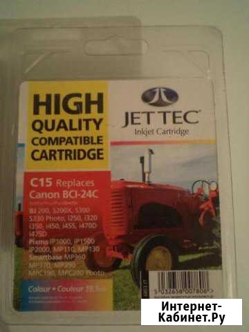Картридж canon BCI-24C Color JetTec (новый.) Симферополь - изображение 1