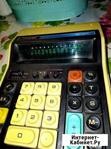 Продам. Калькулятор Тошиба вс 1270. Полностью раб Улан-Удэ - изображение 1