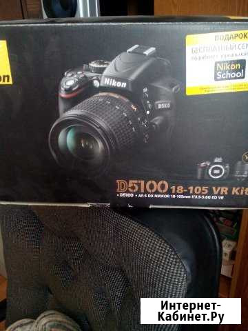 Фотоаппарт зеркальный профессиональный NIkon D5100 Губкин - изображение 1